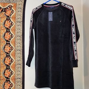 Tommy Hilfiger Velour Sweater Dress S